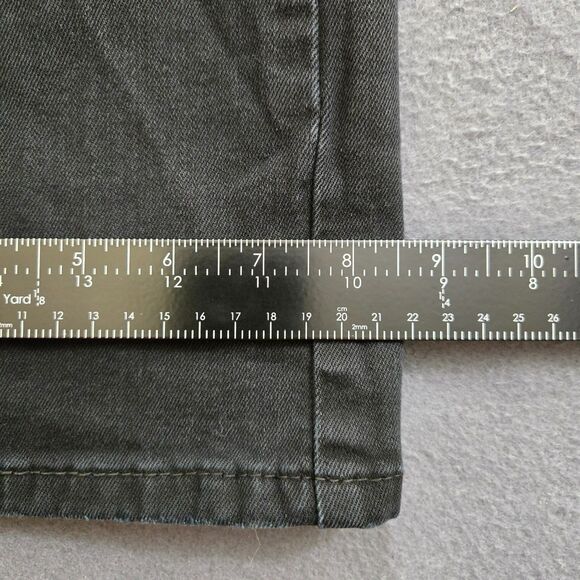 Levi's 559 Men 32X32 (34X30) Black Straight Leg Jeans - Picture 11 of 13